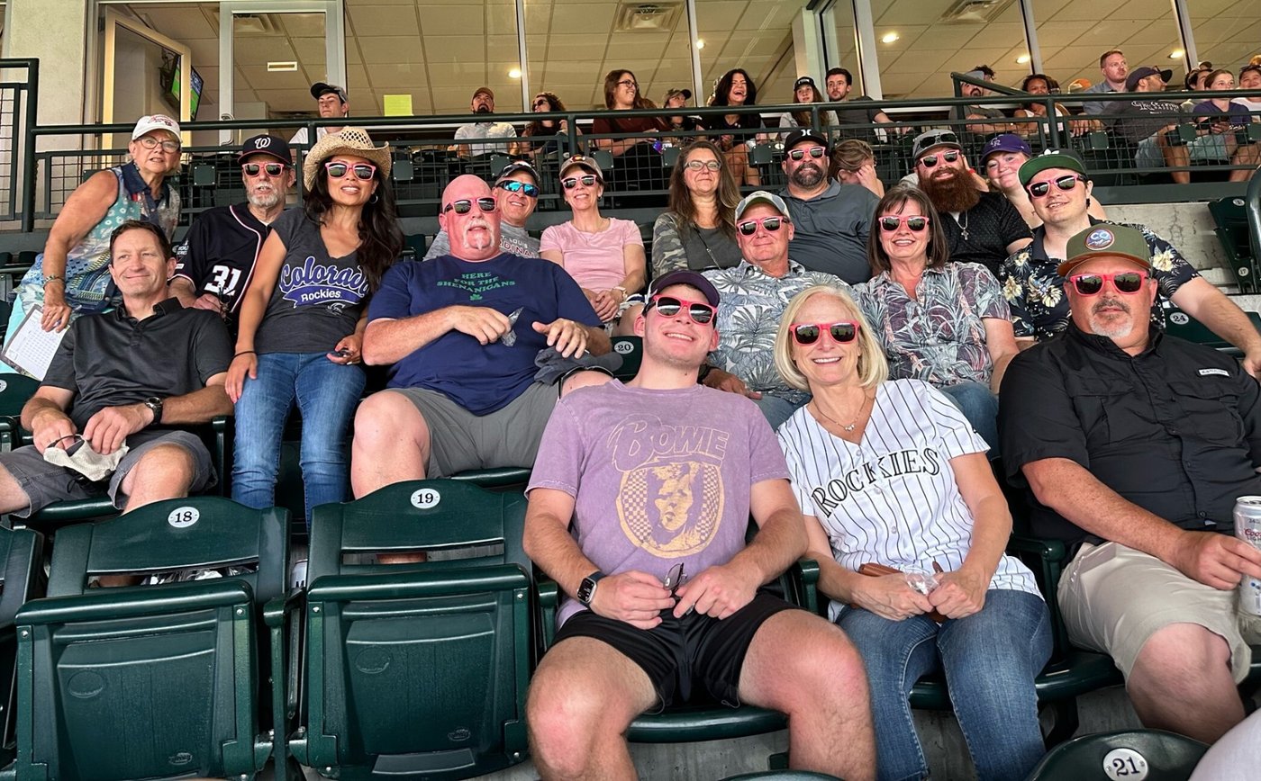 Markon at Rockies game