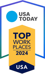 USA Today 2024 Top Workplaces Logo