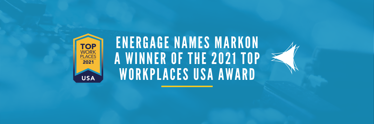 Energage Names Markon a Winner of the 2021 Top Workplaces USA Award