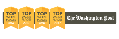 Four-time Washington Post Top Workplaces Winner